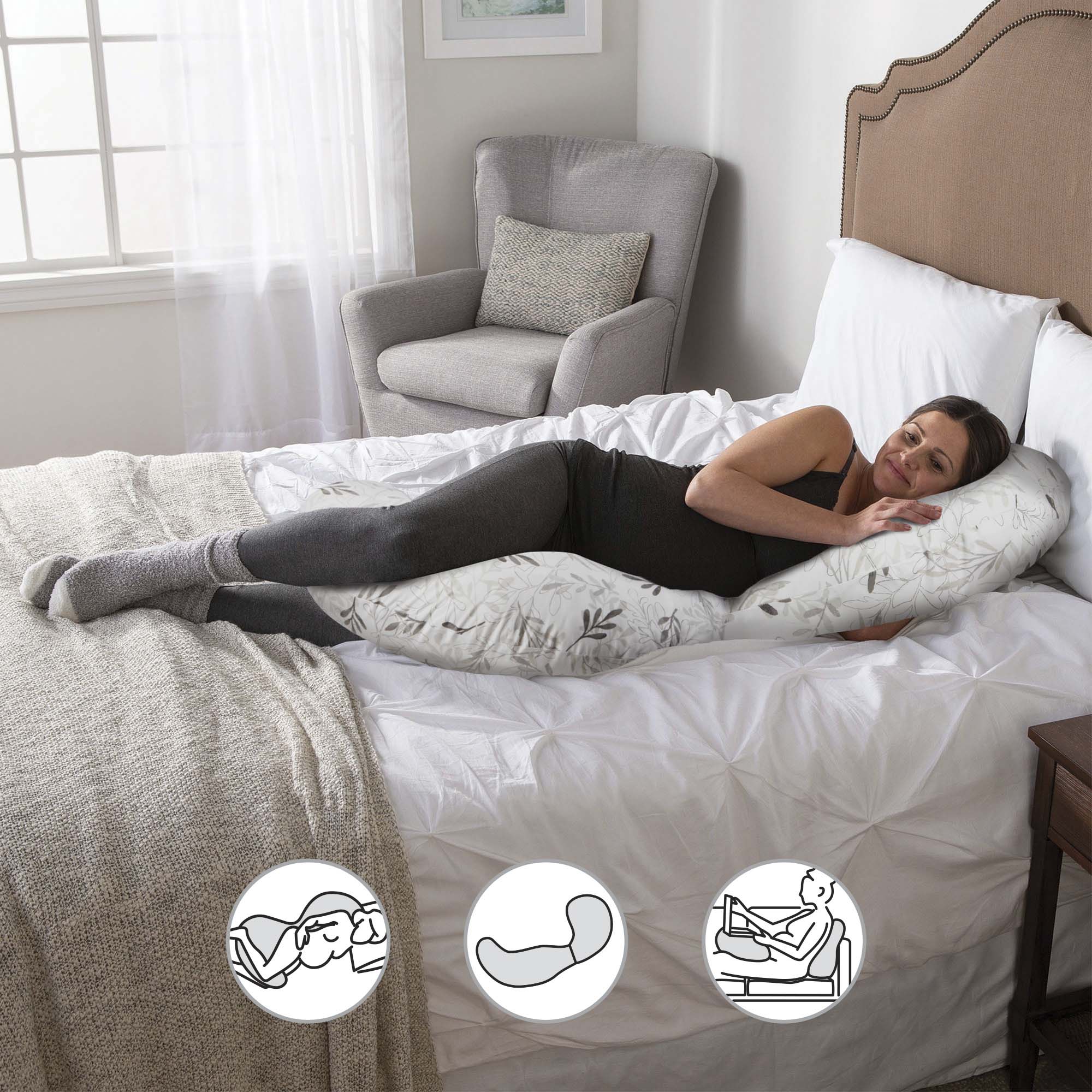 Total Body Pregnancy Pillow with Removable Pillow Cover - Image 12