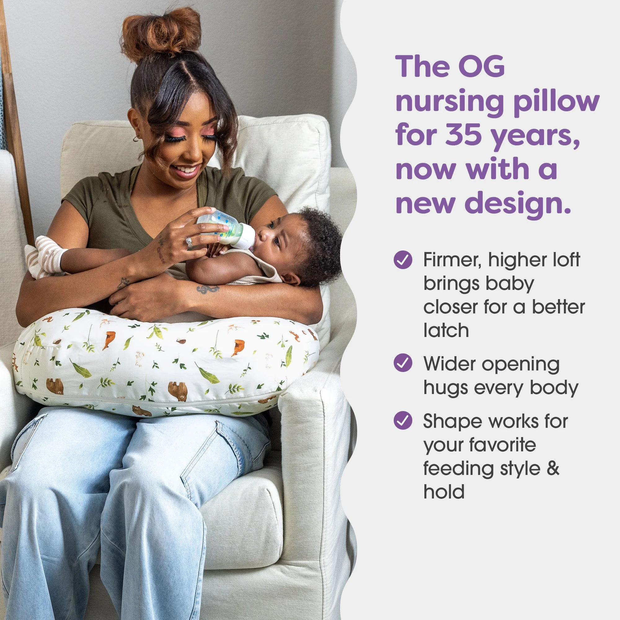 New Boppy® Bare Naked® Nursing Pillow - Image 4