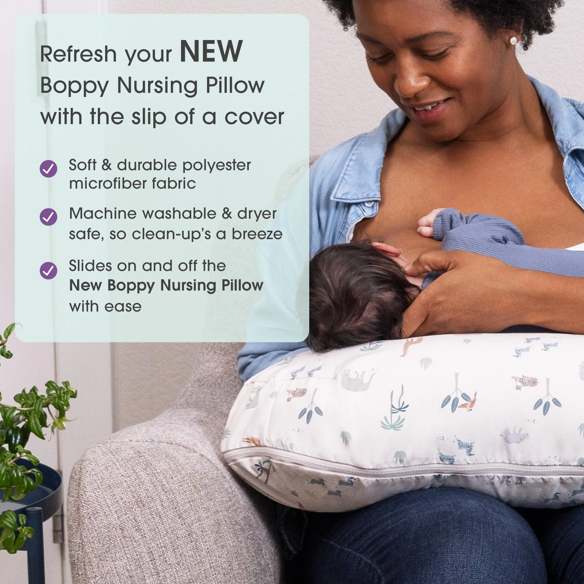 New Boppy Nursing Pillow Cover - Image 21