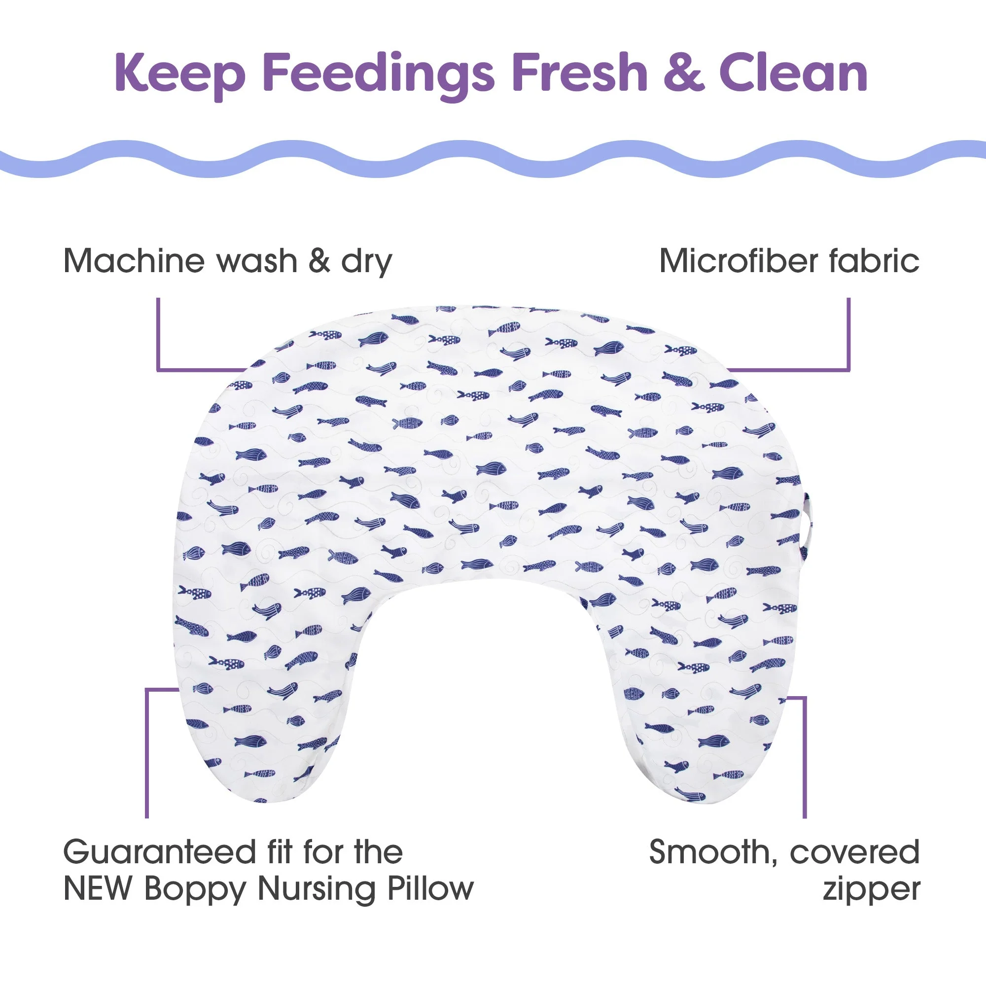 New Boppy Nursing Pillow Cover - Image 39
