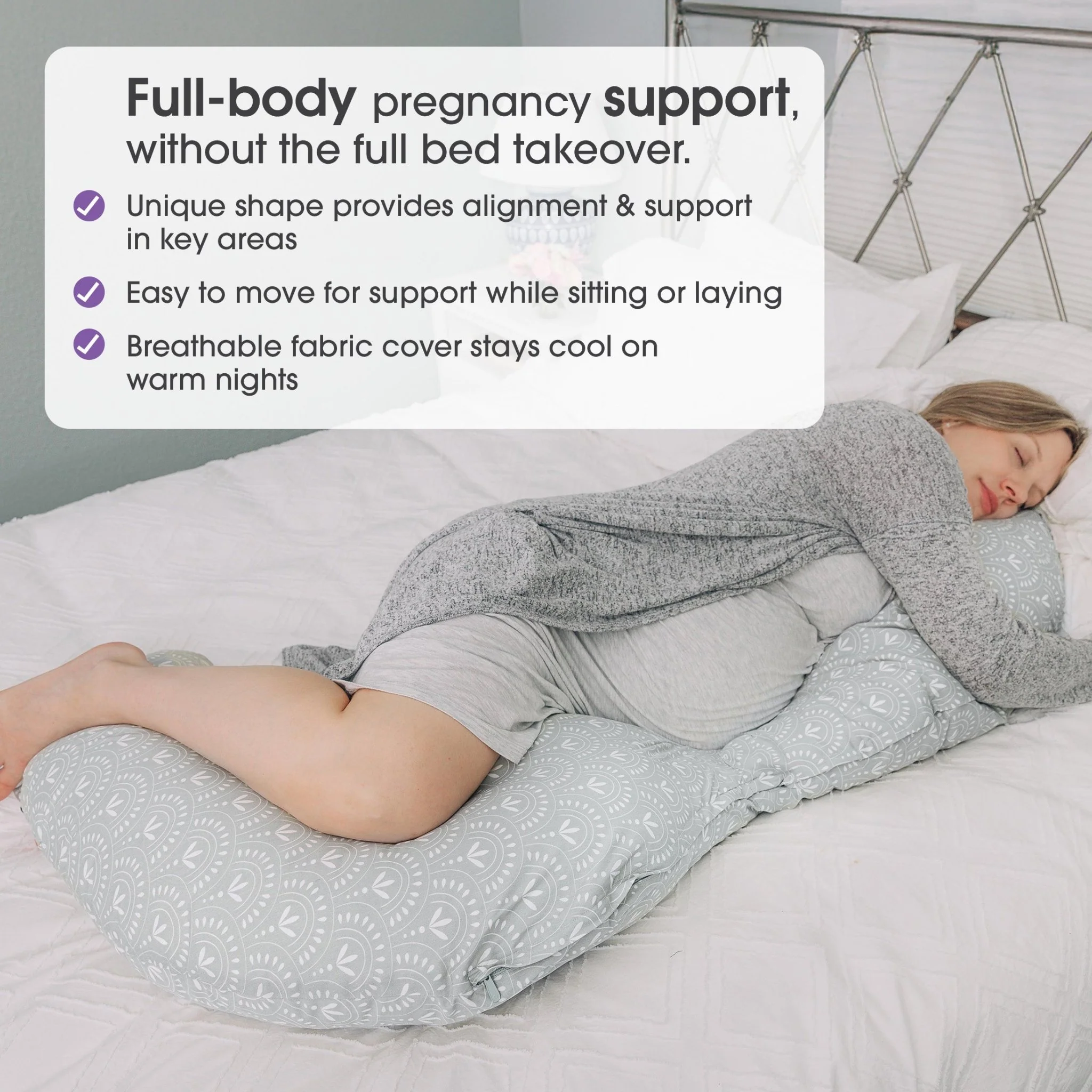 Pregnancy Body Pillow - Image 3