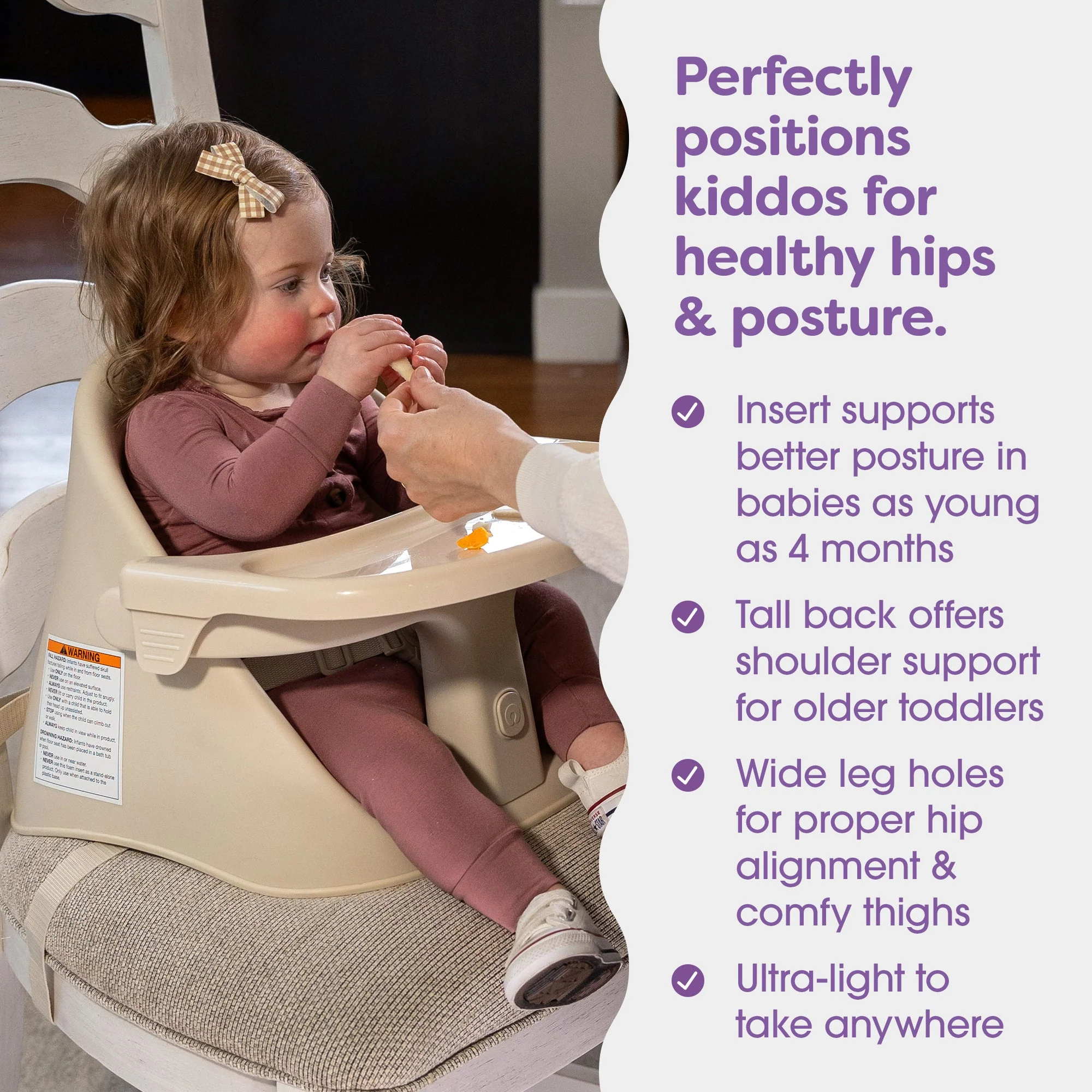 Proper Posture Floor and Booster Seat - Image 3